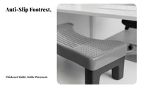 Two-SidedSided Foot roller Adjustable Angle Footrest Rocking Motion for video game enthusiasts