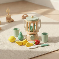 Pretend Play Fruit Blending Toy Blending Set Educational Playset for Kids, Daycare