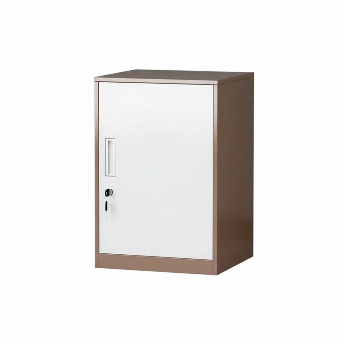 Lockable Under Desk File Cabinet Large Capacity Locking Office Drawer Unit Moisture-Proof Low Profile Metal Cabinet Waterproof