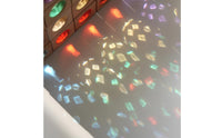 15 Pieces Translucent Gem Block Fine Motor Skills Wooden Gem Blocks Sunlight Rainbow Effect Acrylic Color Blocks for Young Children