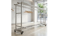 Heavy Duty Clothes Drying Rack Sturdy Folding Drying Rack Long-Lasting Smooth for Balcony
