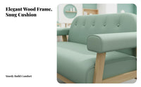 adaptable Combination Upholstered Chair and Table Combo Modern Design Seating Group Easy to Clean Indoor Furnishing Ergonomic Backrest for Interior Designers, Apartment Dwellers, Coffee Shop, Reception Area, Office Lounge, Restaurant