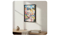 50x70 Cm Frame Sturdy  Puzzle Frame Horizontal or Vertical Display Home Decoration for Living Room, Office