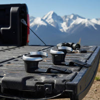 Silver-Toned Dashboard Cup Holder Insert Hard-Wearing Cup Holder with Mounting Stem Integrated Wear Resistant