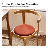 Upholstered Wooden Side Chair Retro Design Stackable Wooden Side Chair Space-Saving Curved rearrest for Hosts, Dining Room, Cafe