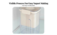 Ultra-Fine Mesh Greek Yogurt Strainer Easy to Clean Yogurt Strainer Includes Lid