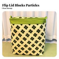 closureed frame container Foldable Framed Foldable Container Clear View transparent panel
