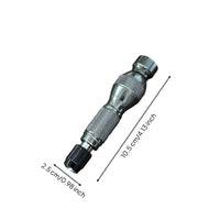 Screwdriver Handle with Hex Interface Anti-Slip Manual Screwdriver Handle Ergonomic Bit Holder for Home Craftspeople