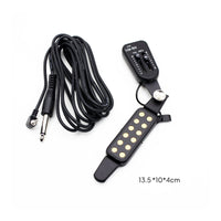 Acoustic Guitar Sound Hole Pickup Volume Control Audio Equipment Adjustable Output for Live Performance, Tracking