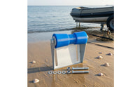 Boat Trailer Roller with Bracket Stable Trailer Roller Bracket Reliable Hardware for Marine Transport