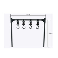 Lightweight Camping Table Bracket Compact Carbon Fiber Support Modular Hardware for Backpacking