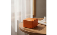 Textured Watch Box with Pillow Soft Watch Display Case with Pillow Gift-Ready Organizer Long-Lasting for Travel