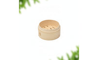 Shallow Bamboo Steamer Basket Round Bamboo Steamer Woven Cookware Natural for Home Cooks, Dumplings, Steamed Small Dishes Sum, Buns
