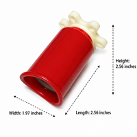 Red Manual Hand Twist Cupping Set for Muscle Recovery & Joint Pain Relief