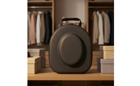 Hard Shell Cowboy Hat Case Shockproof Hat Travel Case Zippered for Outdoor Trips