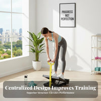 Non-Slip Design Seated Forward Bend Instructor Heavy Duty Calf Stretcher Slant Board 2-in-1 Function Leg Stretching Board Portable for Students, Athletes, Dancers, Home Gym, Physical Rehabilitation