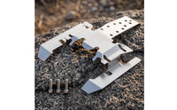 RC Crawler Guard Plate Kit Heavy-Duty Underbody  Armored Chassis Guard Plate Set for Unpaved Terrain