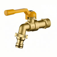 Anti-Freeze Faucet with Quick-Connect Thickened Brass Faucet Leakproof Outdoor Spigot Easy to Install for Homeowners, Garden, Patio