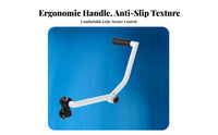 Universal Clamp String Trimmer Auxiliary Handle Adjustable Vegetation Eater Handle for Gardeners, Landscapers, Yard Work