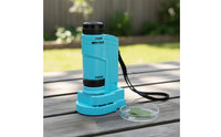 Portable Kids Microscope Binoculars Educational Children's Discovery Observation Tool Ideal Gift Learning Tool for Students, Beginners, Outdoor Exploration