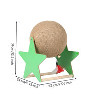 Cat Scratching Ball Interactive Sisal Scratching Ball Stable for Kittens