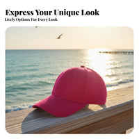 Quick-Dry High Ponytail Hat Sun Protection Accessible Back Cap Lightweight for People with Long Hair, Golfers, Outdoor Sports, Running