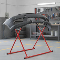 Auto Body Paint Stand Foldable Automotive Painting Stand Heavy-Duty for Garage