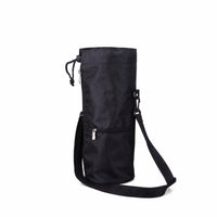 Safeguarding Water Bottle Sleeve with Strap Adjustable Bottle Carry Case with Pocket Soft-Sided Holder Handsunrestricted for Travelers