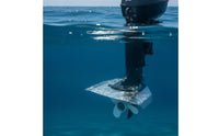 Water Pressure Plate Anti-Cavitation Stabilizer Plate with Brackets Easy to Install Trim Tab for Boaters