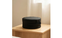 Portable Fan Storage Bag Zippered Folding Fan Bag Lightweight Round Storage Case Sturdy for Organization