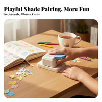 Scrapbooking Cut Tool Labor-Saving Craft Label Puncher Paper Label Cutter Easy to Use Banner Shape Cut Precise Cutting