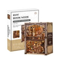 3D Wooden DIY Book Nook Kit - Traveler Bookstore Miniature Model