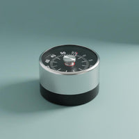 Cooking Timer Twist Dial Magnetic Kitchen Timer Mechanical Countdown Clock Stainless Steel Analog Timer Visual Timer Suitable for Office School Kitchen