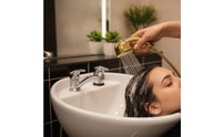 Gold-Tone Shampoo Sprayer Compact Handheld Shower Head Water-Saving Faucet Spray Head for Hairstylists, Barbers, Beauty Salons, Barber Shops, Wash Basins