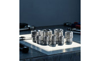8 Pieces Hex Socket Head Knurled Hex Socket Hardened for Garage