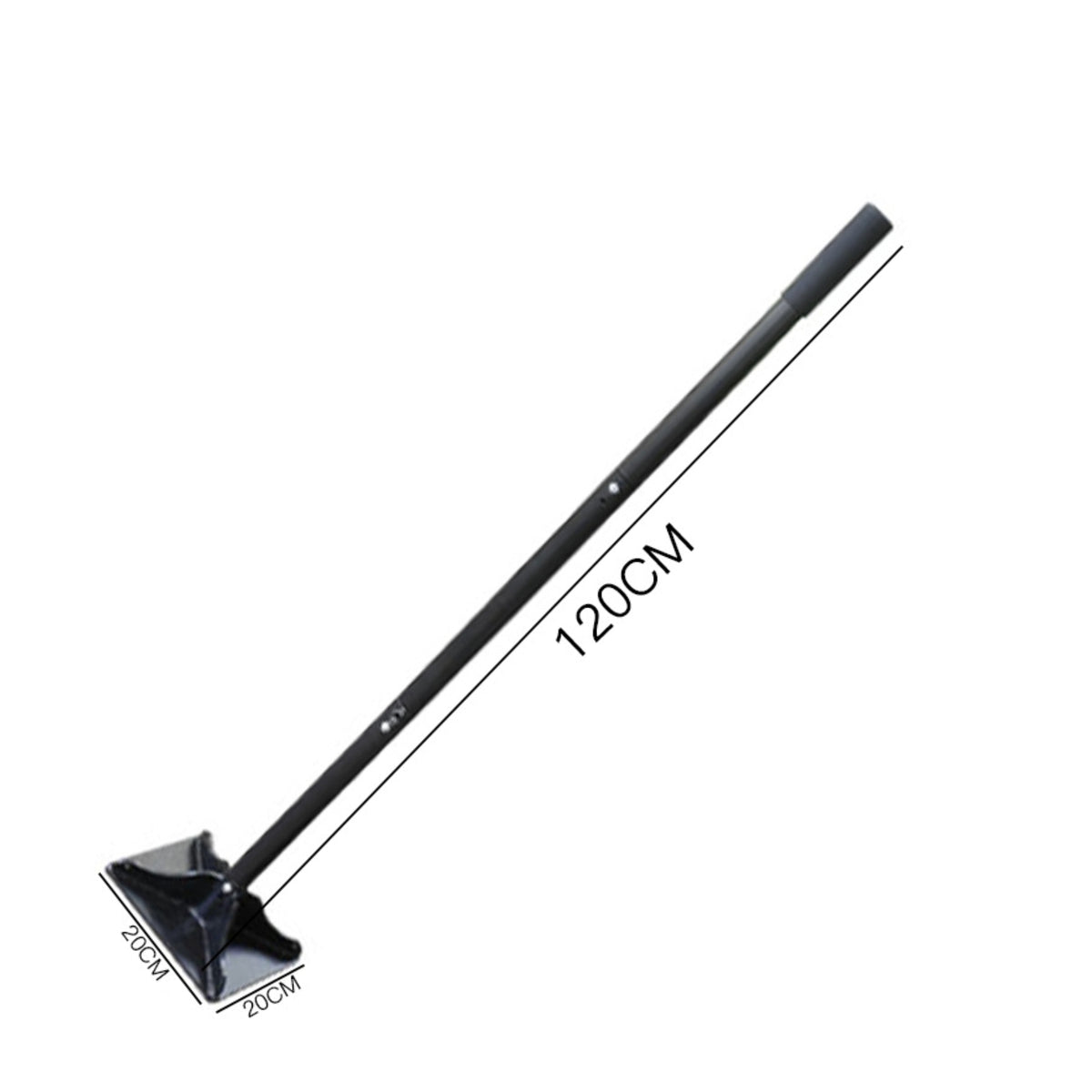 Soil Tamper Detachable Dirt Rammer Heavy-Duty for Gardens, Landscapers, Farmers