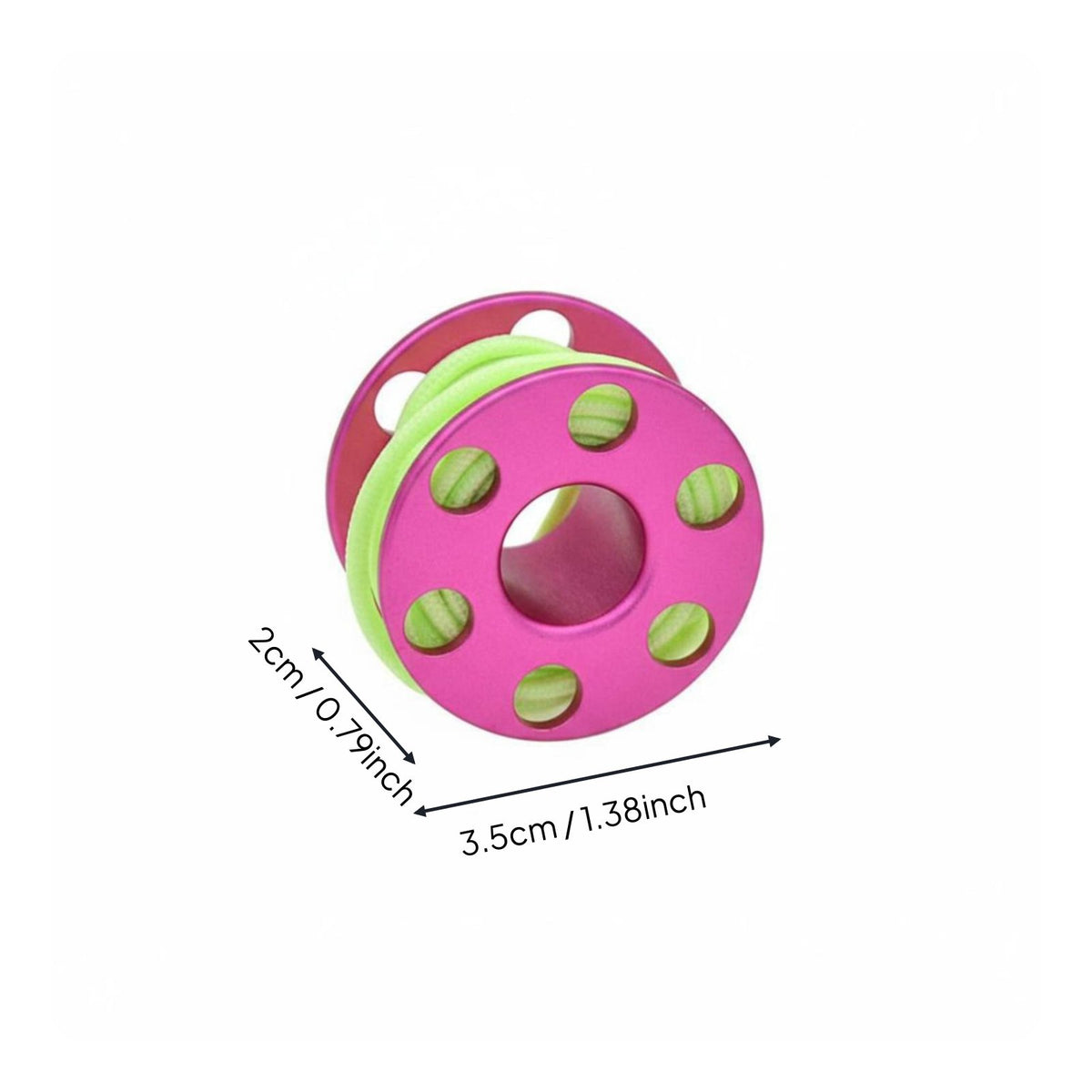 Portable Mini SMB Keychain Long-Lasting Underwater Indicator Buoy High Visibility Safety Device Waterproof