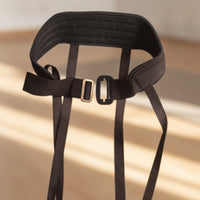 Sacral Support Belt Adjustable Sacral Belt with Metal Rings Stabilization Strap for Body Alignment Discipline