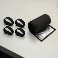 Air Conditioners  tube Sleeve with Straps Outdoor Air Conditioners  tube Insulation Cover Heat-Reflective Ductless System Piping Conduit Protector Sleeve