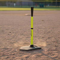 Batting Tee Long-Lasting Construction Adjustable Baseball Tee Heavy Duty Rubber