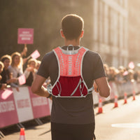 Hydration Vest with Water Tube Outlet Breathable Running Backpack Vest Hydration Backpack Lightweight Bag Adjustable for Runners