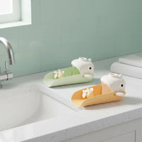 Temperature Sensitive Color Changing Faucet Extender Easy to Install Bathroom Accessory U-Shaped Spout for Hand Washing