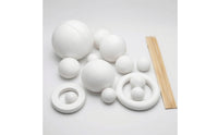 Solar System Model Kit DIY Solar Model Set Easy to Color Toy for Kids, Teachers