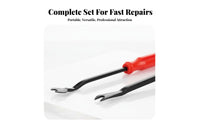 3 Pieces Car Door Panel Removal Tool Set Coil-Loaded Loaded for DIY Enthusiasts