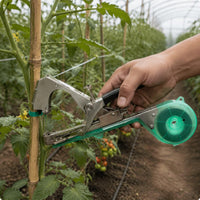 Labor Saving Tapener Easy to Use Plant Tying Machine Metal Build Vine Tying Machine Secure Connection for Vineyard, Greenhouse, Garden