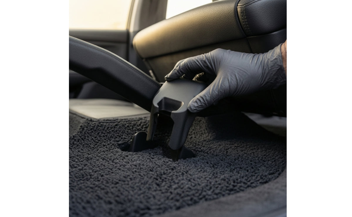 OEM-Style Seat Cover Trim Molded Seat Slide Cover Wear-Resistant Car Part High Reliability for Interior Repair