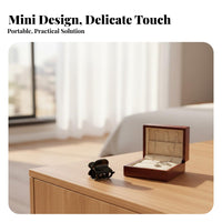 Mini Hair Grip Fastener Basic Design Mini Black Hair Fastener Chic Accessory Lightweight Secure Hold for Women, Common Use