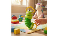 Loop Handles Baby Accordion Toy Corrugated Plastic Bellows Toy for Babies