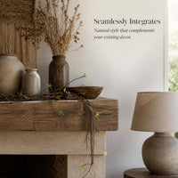 Artificial Mossy Vine Branches for Indoor Decoration and Creative Landscaping