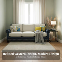 Upholstered tall-backed armchair Armchair US-inspired design tall-backed armchair Armchair Luxurious Design Single Sofa for Apartment Dwellers, Homeowners, Bedroom, Study, Office
